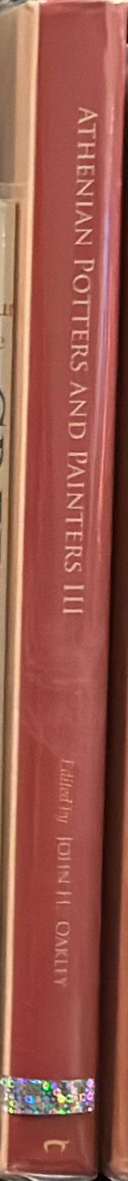 Athenian potters and painters : volume III / edited by John H. Oakley spine