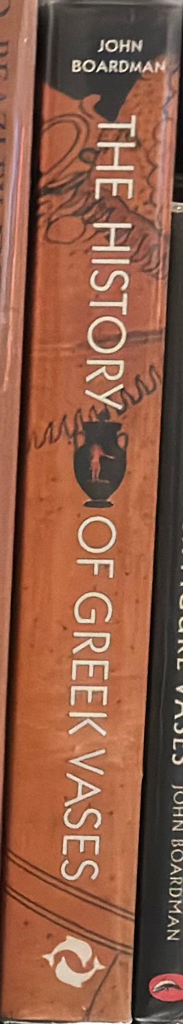 The history of Greek vases spine