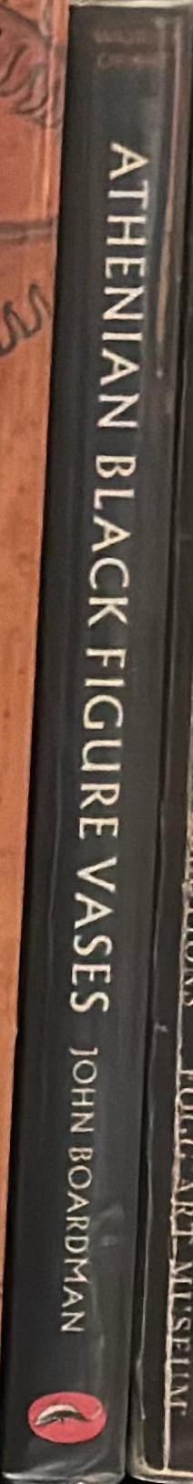 Athenian black figure vases : a handbook spine