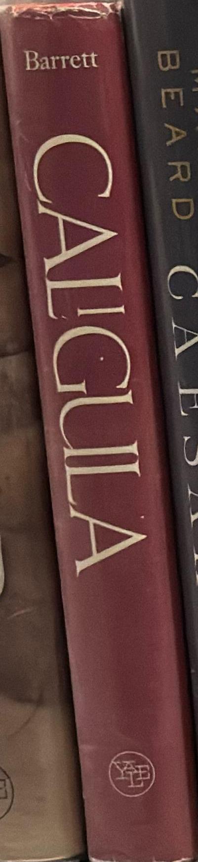 Caligula : the corruption of power / Anthony A. Barrett spine