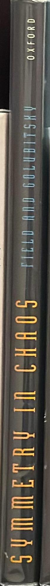 Symmetry in chaos : a search for pattern in mathematics, art and nature spine