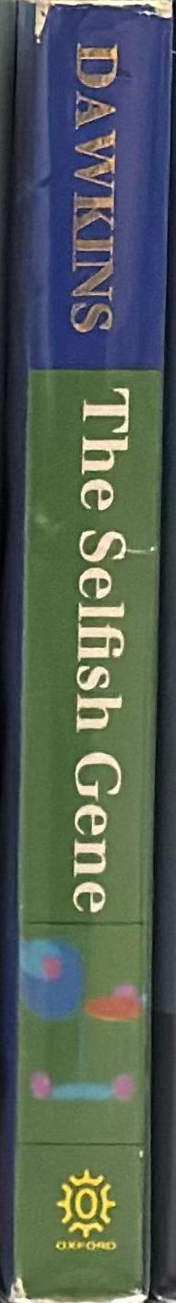The selfish gene / Richard Dawkins spine