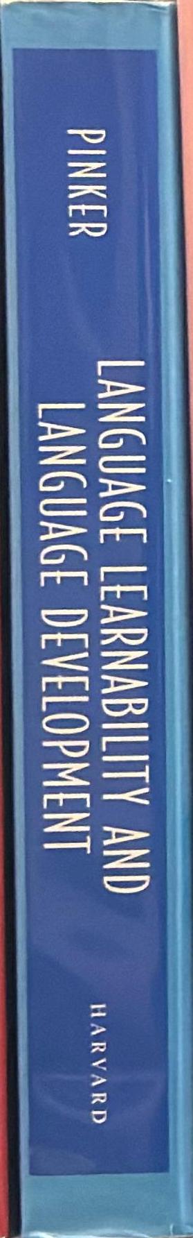 Language learnability and language development spine