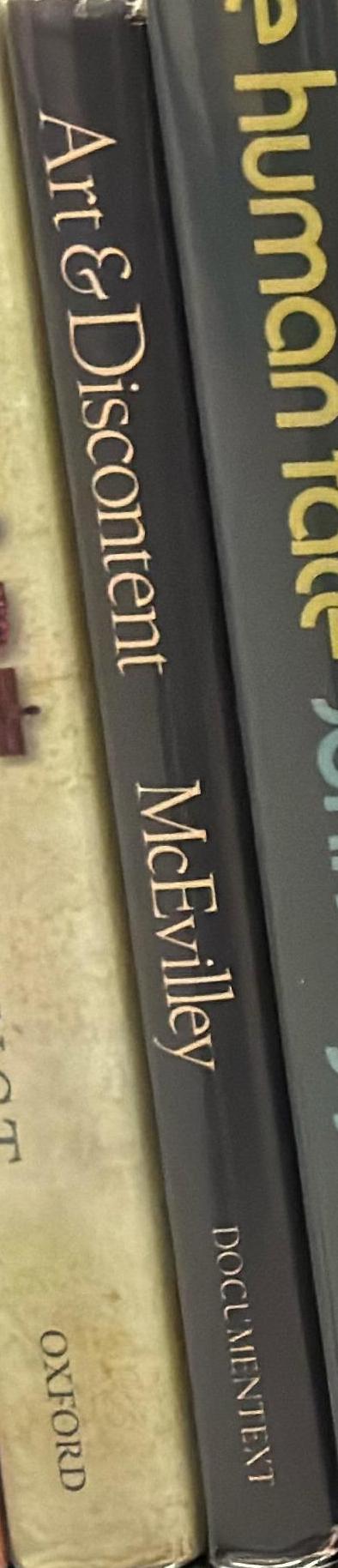 Art and discontent : theory at the Millennium spine