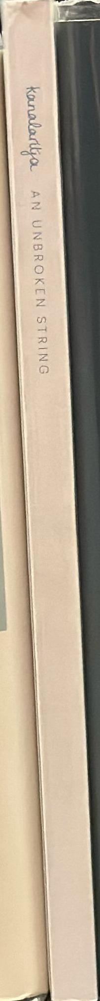 kanalaritja : an unbroken string : honouring the tradition of Tasmanian Aboriginal shell stringing / edited by Slyvia Kleinert, Zoe Rimmer, Theresa Sainty, and Liz Tew spine