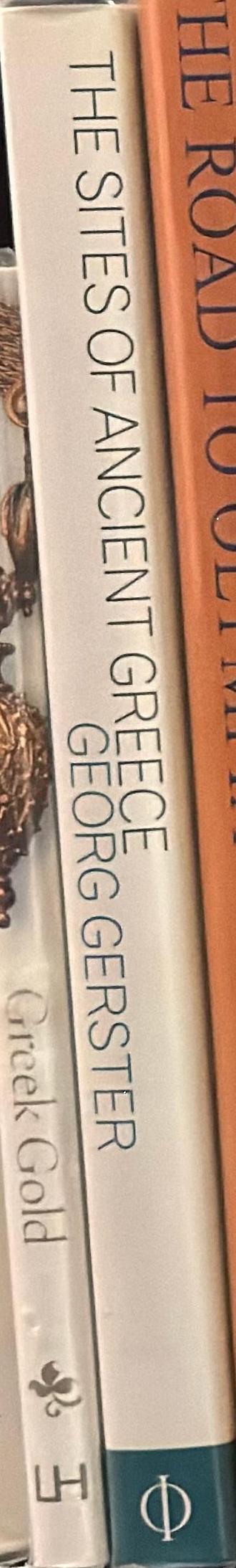 The sites of ancient Greece / Georg Gerster, with an introduction by Paul Cartledge spine