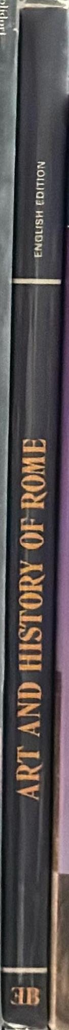 Art and history of Rome spine