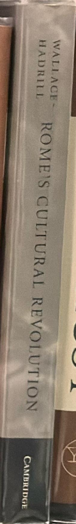 Rome's cultural revolution / Andrew Wallace-Hadrill spine