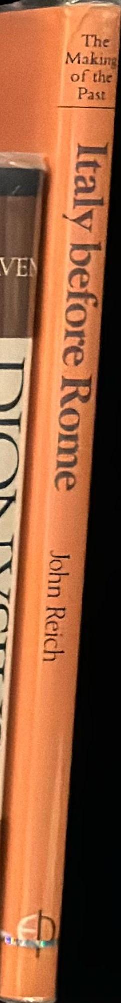 Italy before Rome / John Reich spine