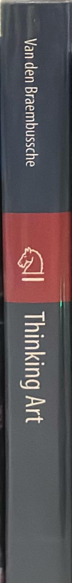 Thinking art : an introduction to the philosophy of art spine