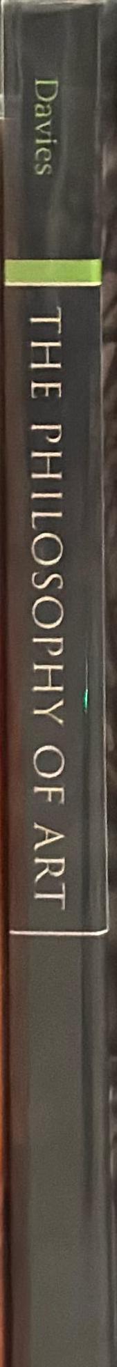 The philosophy of art spine