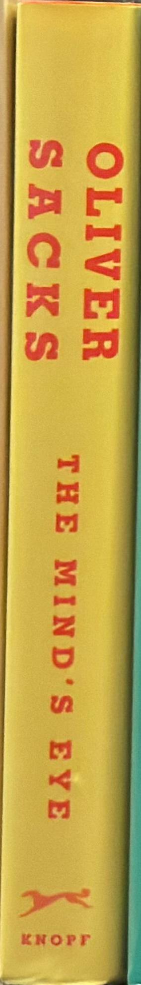 The mind's eye / Oliver Sacks spine