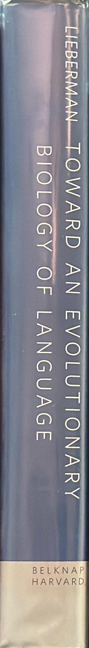 Toward an evolutionary biology of language spine