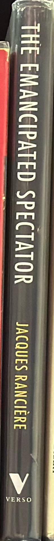 The emancipated spectator spine