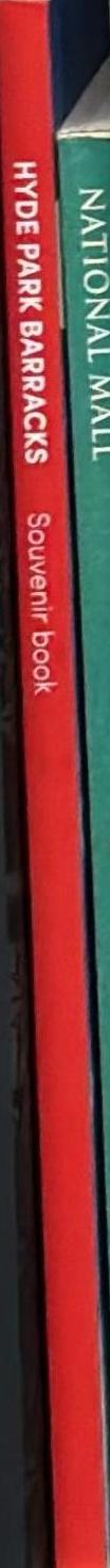 Hyde Park Barracks : Souvenir Book spine