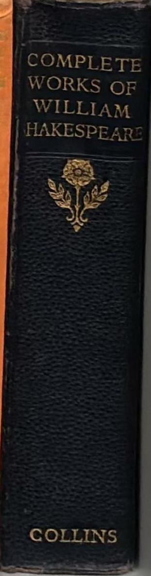Complete Works of William Shakespeare spine