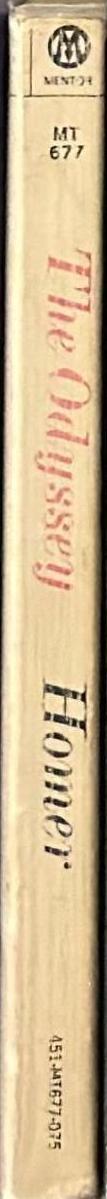 The Odyssey : the story of Odysseus / Homer ; translated by W. H. D. Rouse spine
