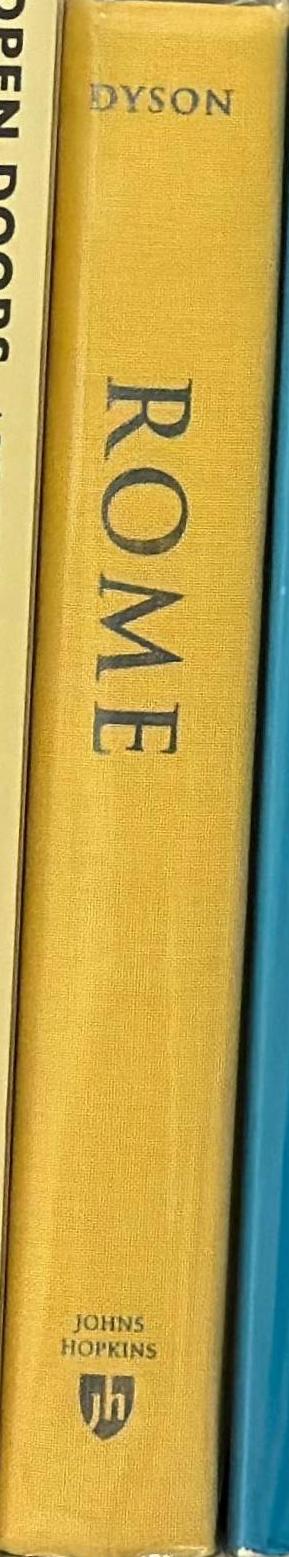 Rome : a living portrait of an ancient city / Stephen L. Dyson spine