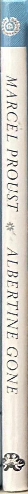 Albertine gone / Marcel Proust ; translated from the French by Terence Kilmartin spine