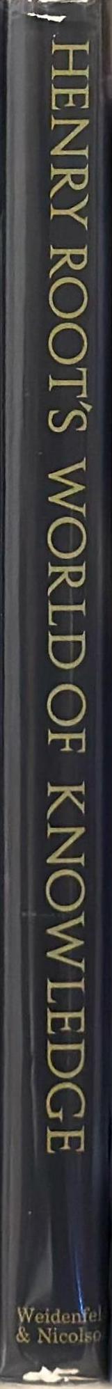 Henry Root's world of knowledge spine