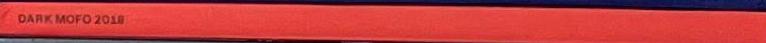 Dark Mofo 2018 spine