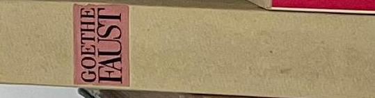 Faust : eine tragödie : Illustriert von Eugène Delacroix spine