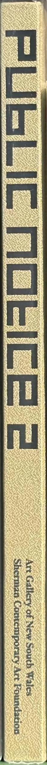 Jitish Kallat : Public Notice 2 spine