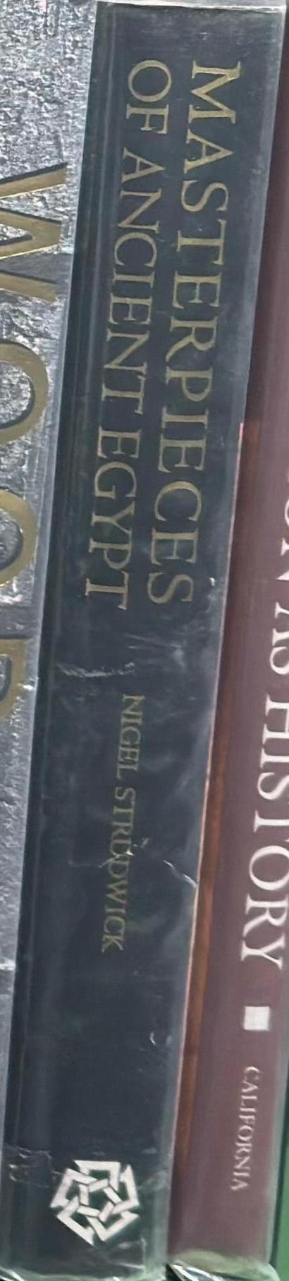 Masterpieces of ancient Egypt from the British Museum / Nigel Strudwick spine