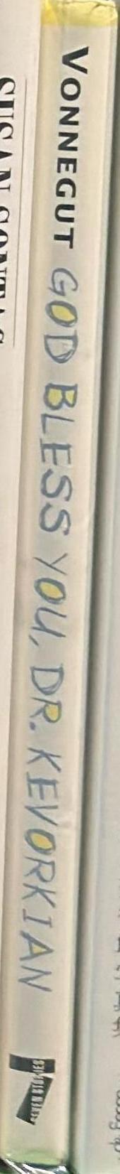 God bless you, Dr. Kevorkian / Kurt Vonnegut spine