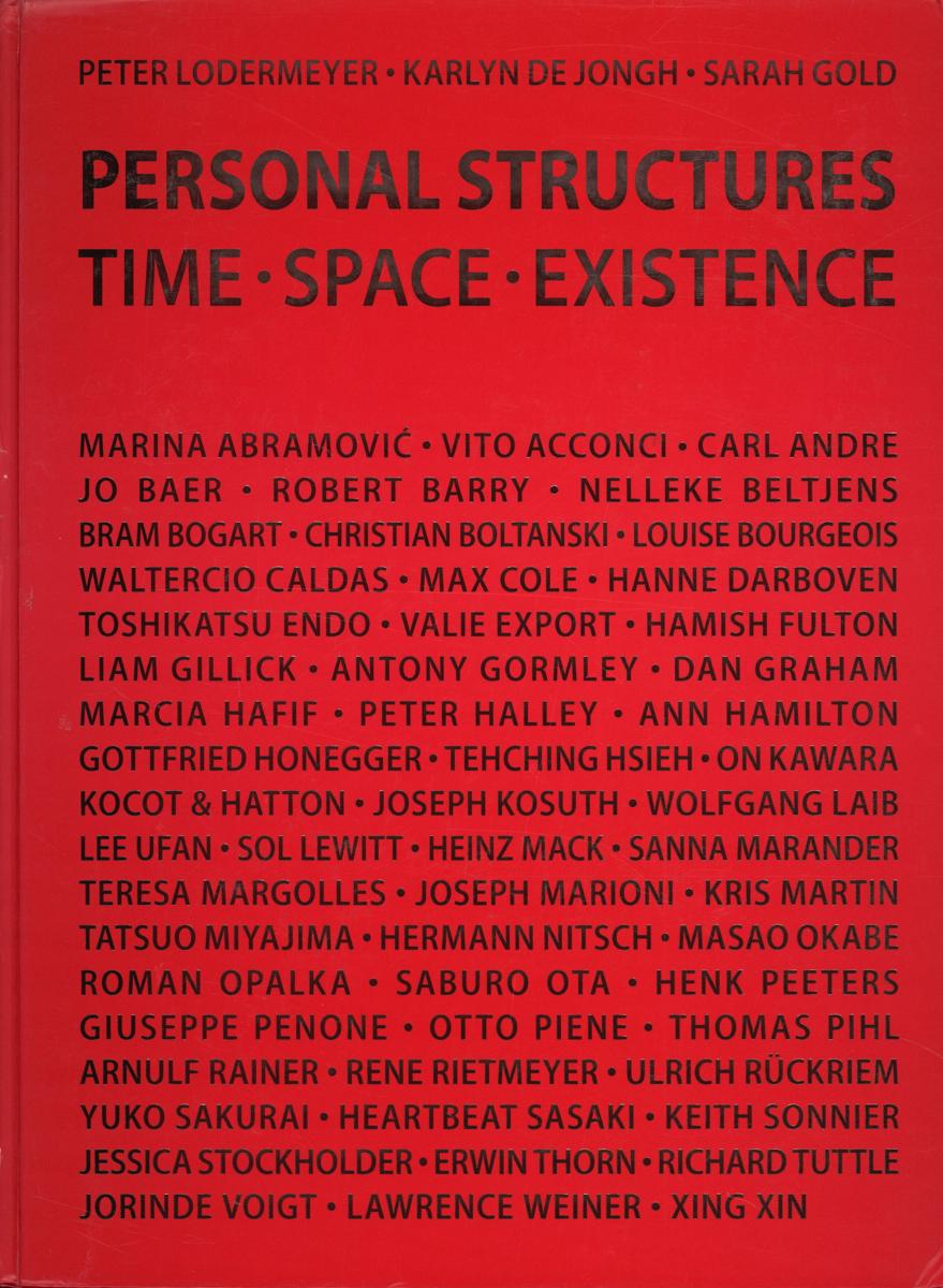 Personal structures : time, space, existence cover