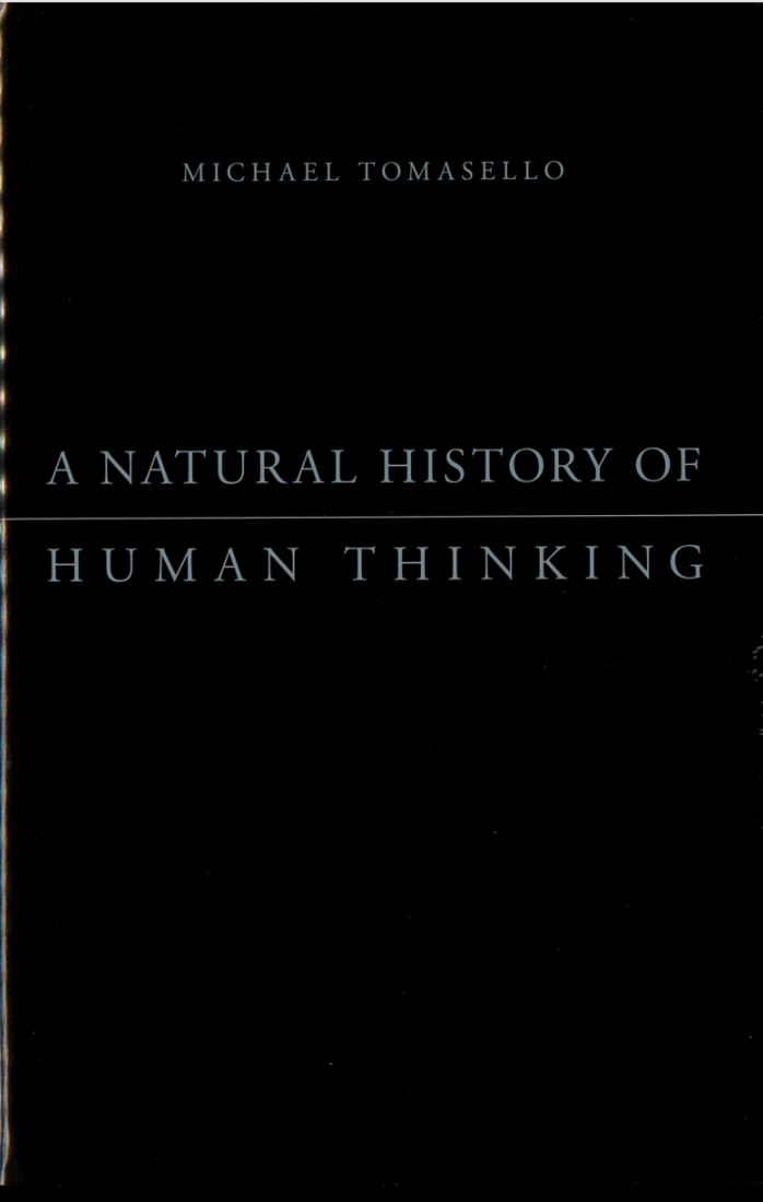 A natural history of human thinking cover