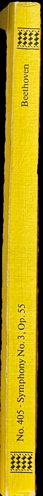 Symphony No. 3 in E-Flat Major, Op. 55 "Eroica" spine