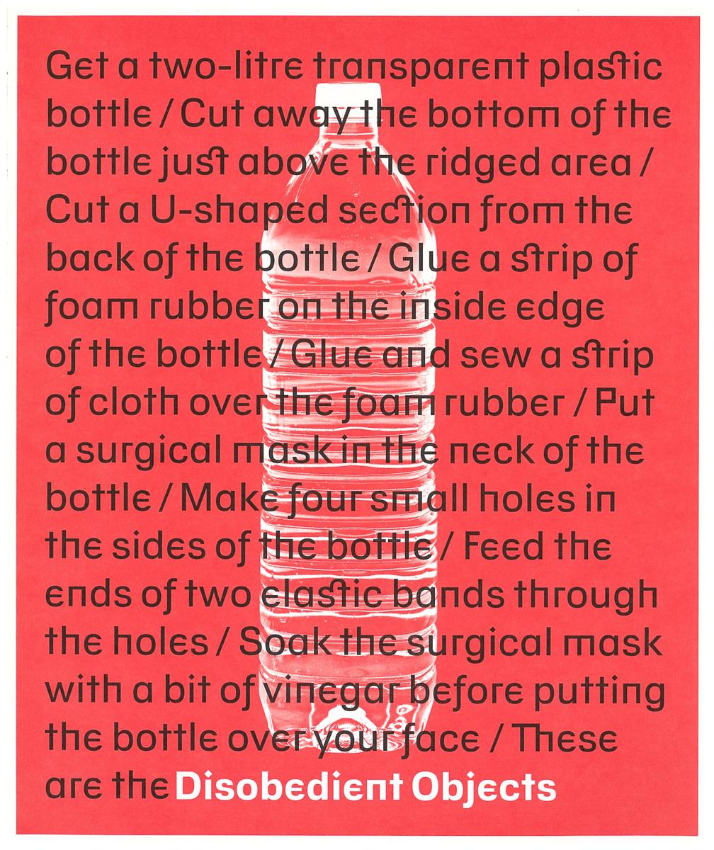 Disobedient objects cover