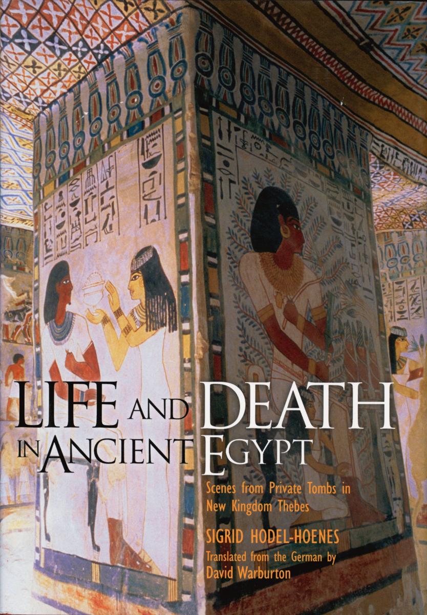 Life and death in ancient Egypt : scenes from private tombs in New Kingdom Thebes cover