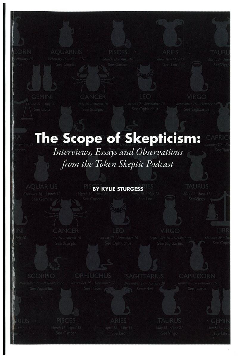 The scope of skepticism : interviews, essays and observations from the Token Skeptic Podcast / Kylie Sturgess cover