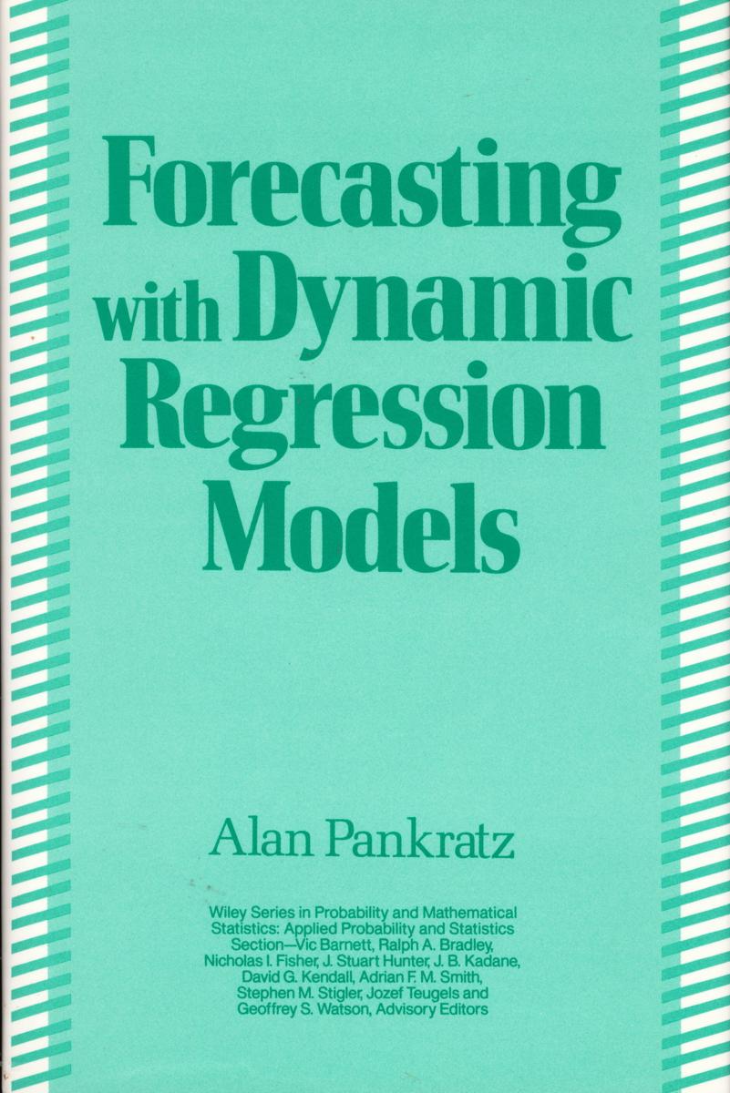 Forecasting with dynamic regression models cover