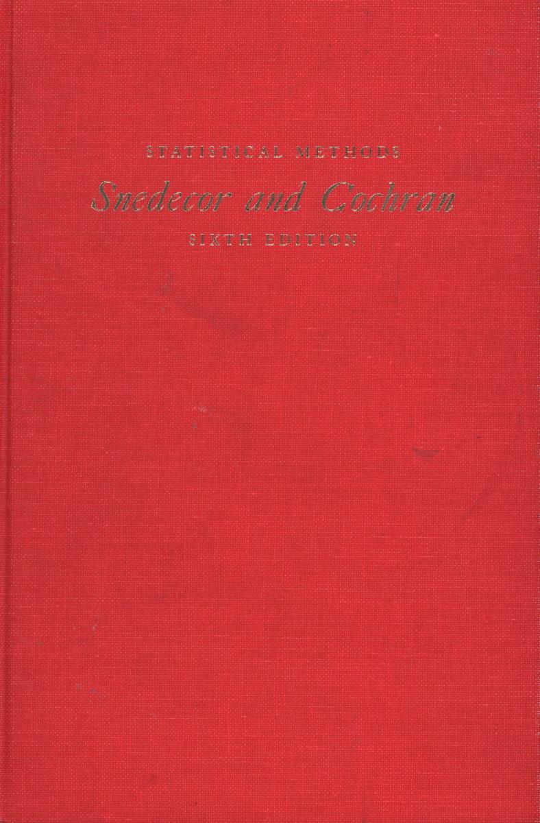 Statistical methods cover