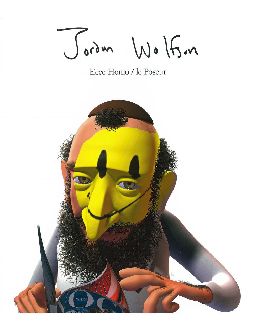 Jordan Wolfson : Ecce homo / le poseur cover