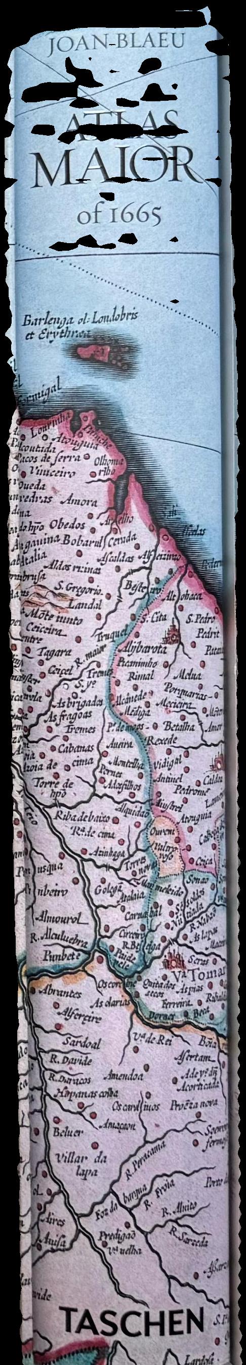 Atlas Maior of 1665 spine