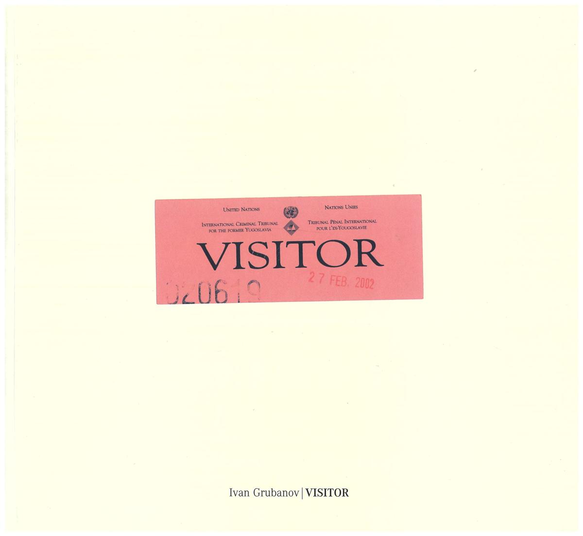 Ivan Grubanov : visitor cover