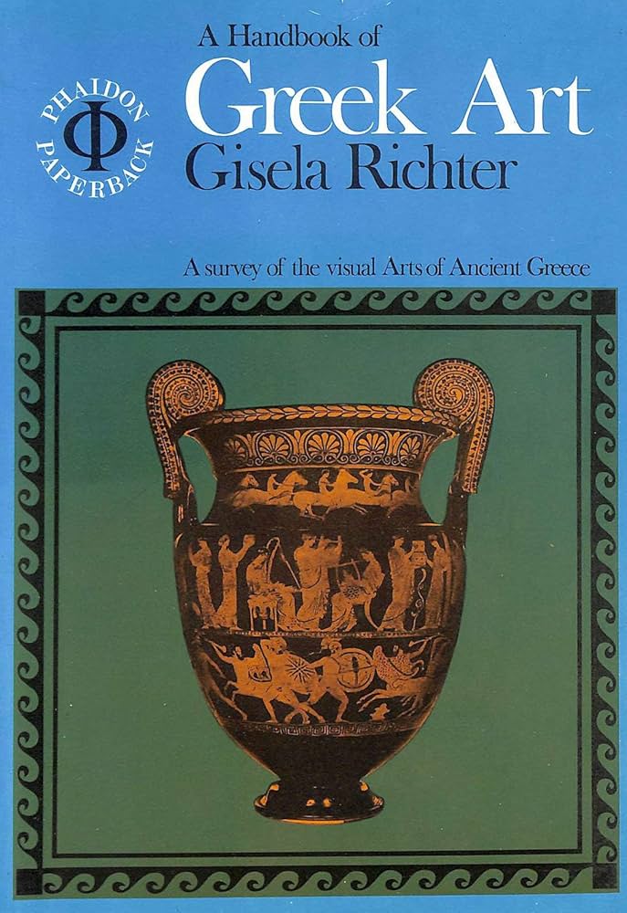 A handbook of Greek art cover