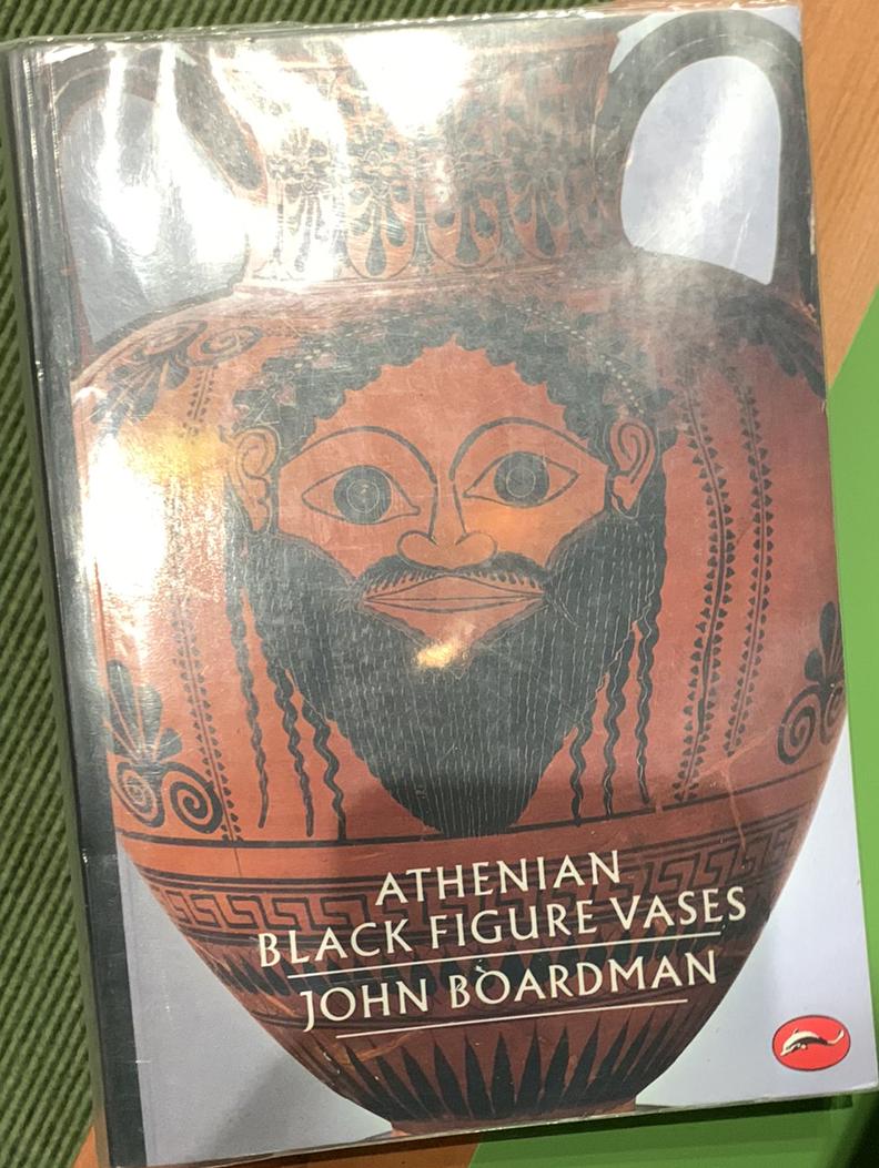 Athenian black figure vases : a handbook live cover
