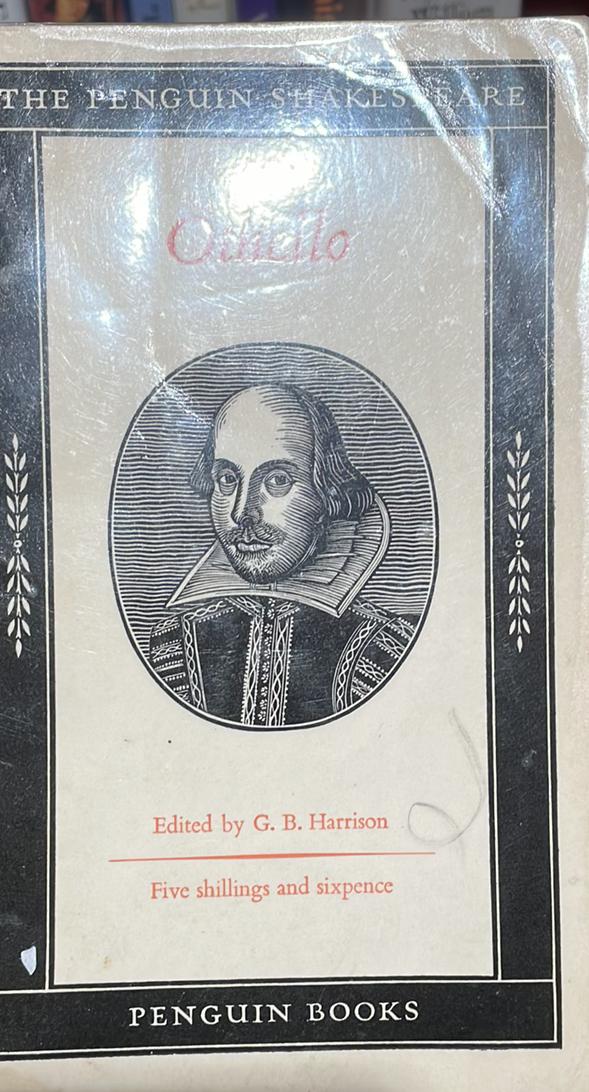 The tragedy of Othello, the Moor of Venice / William Shakespeare live cover