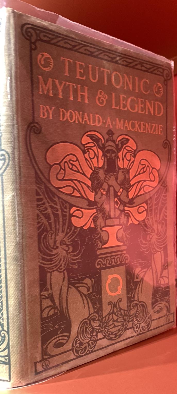 Teutonic myth and legend : an introduction to the eddas and sagas, Beowulf, The Nibelingenlied, etc. / Donald A. MacKenzie live cover