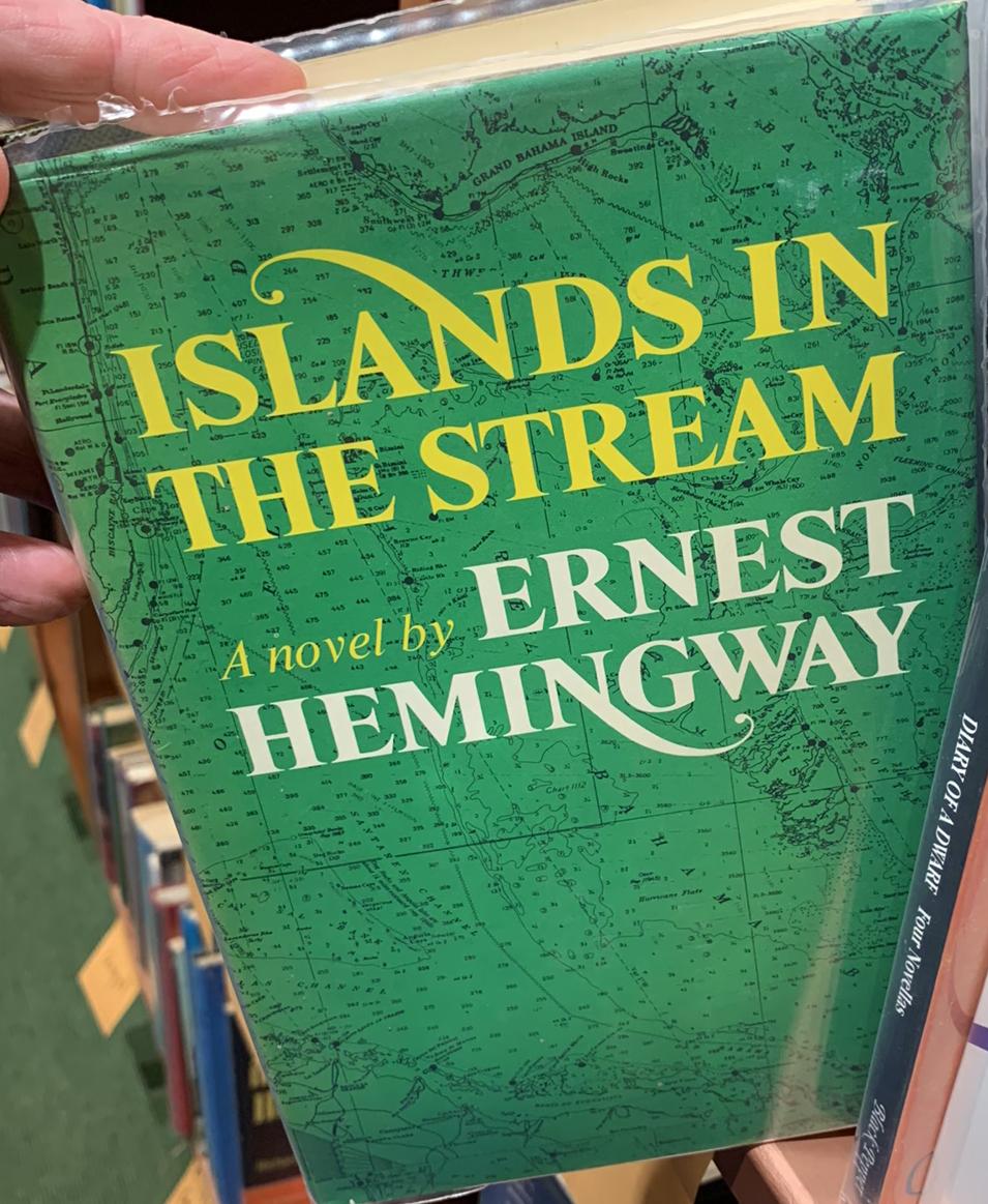 Islands in the stream / a novel by Ernest Hemingway live cover