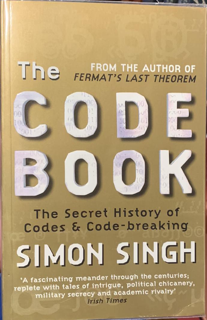 The code book : the secret history of codes and codebreaking / Simon Singh live cover