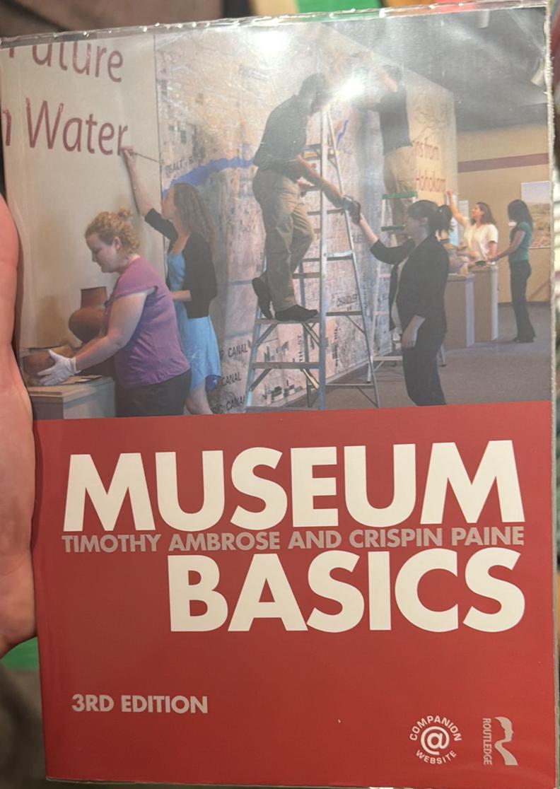 Museum basics live cover