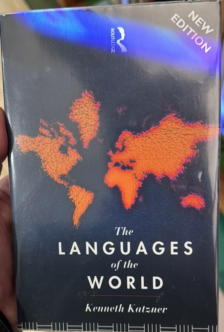 The languages of the world / Kenneth Katzner live cover