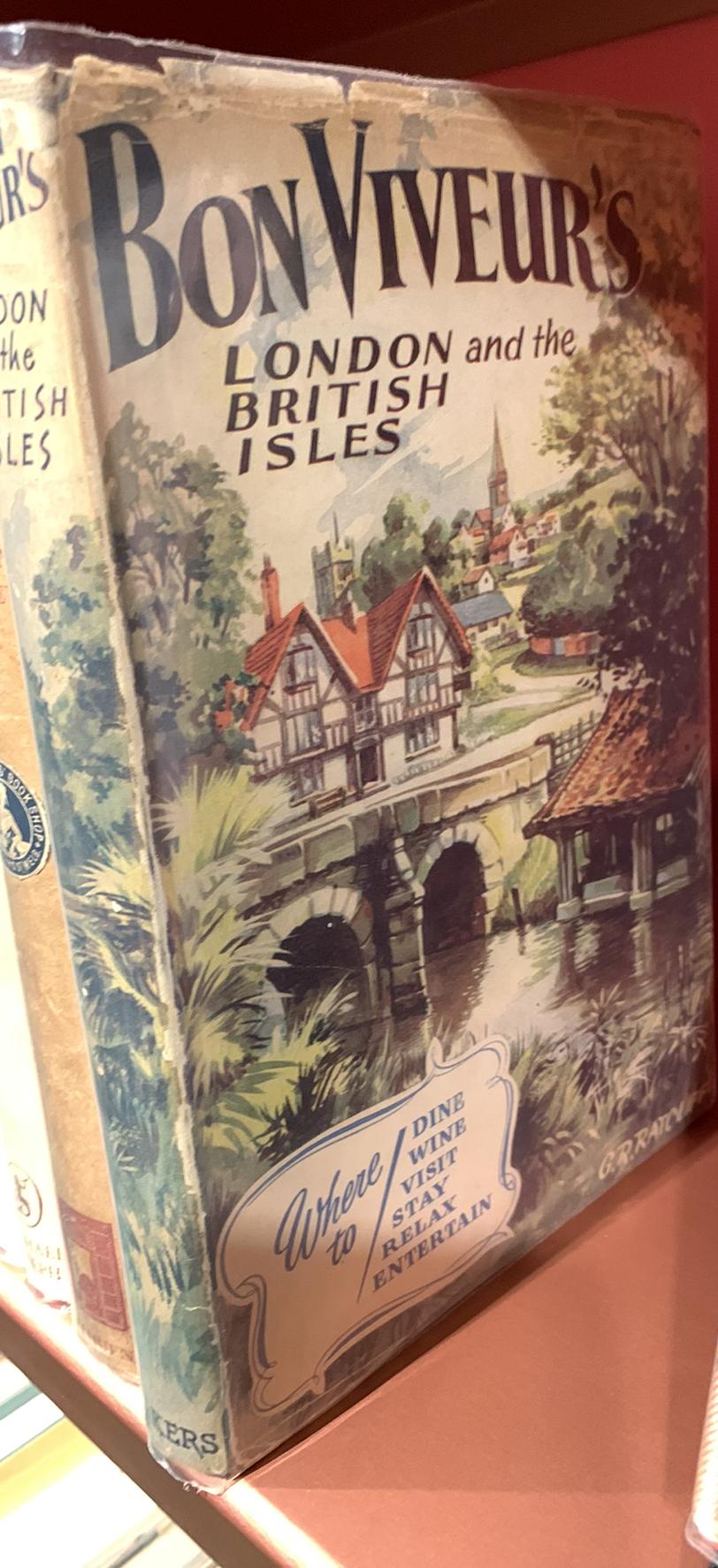 Bon Viveur's London and the British Isles /​ [by Fanny Cradock and John Cradock] live cover