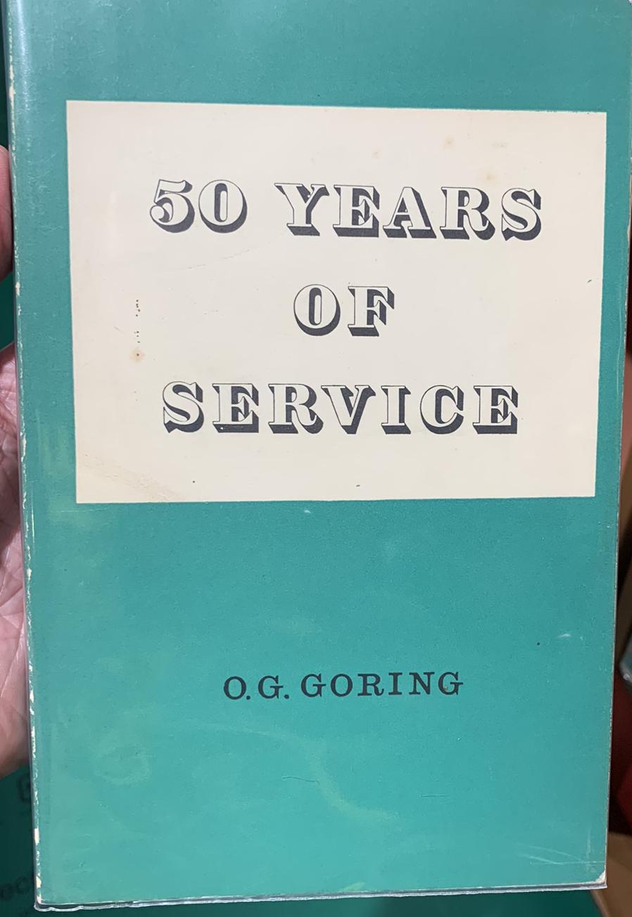 50 years of service / O. G. Goring live cover